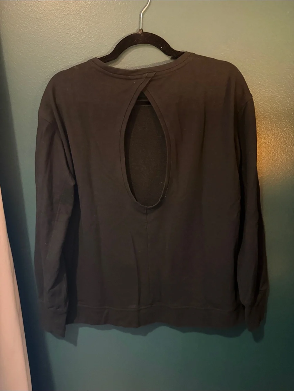 Victoria's Secret Black Crewneck Sweatshirt